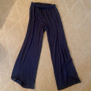 Parade wide leg black lounge pants in size small!